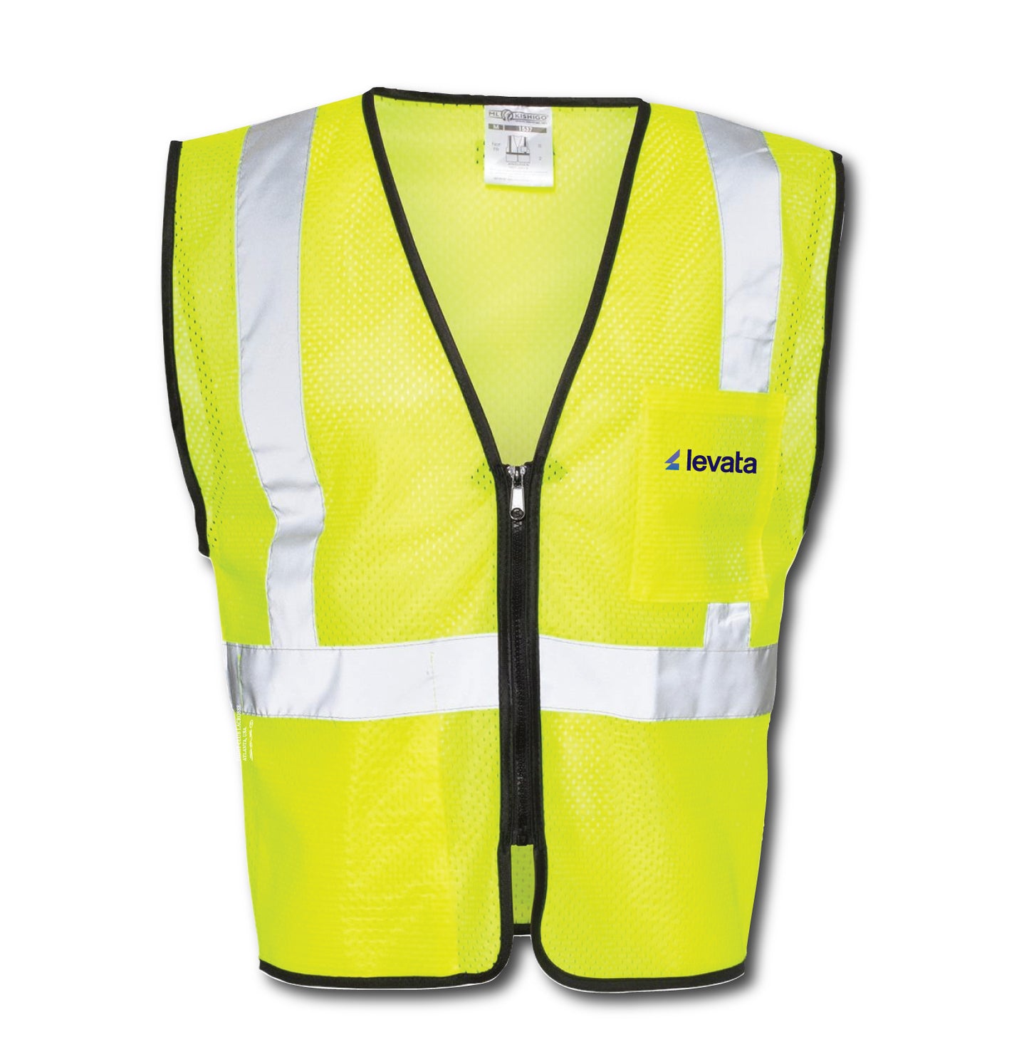 Double-Pocket Zippered Safety Vest