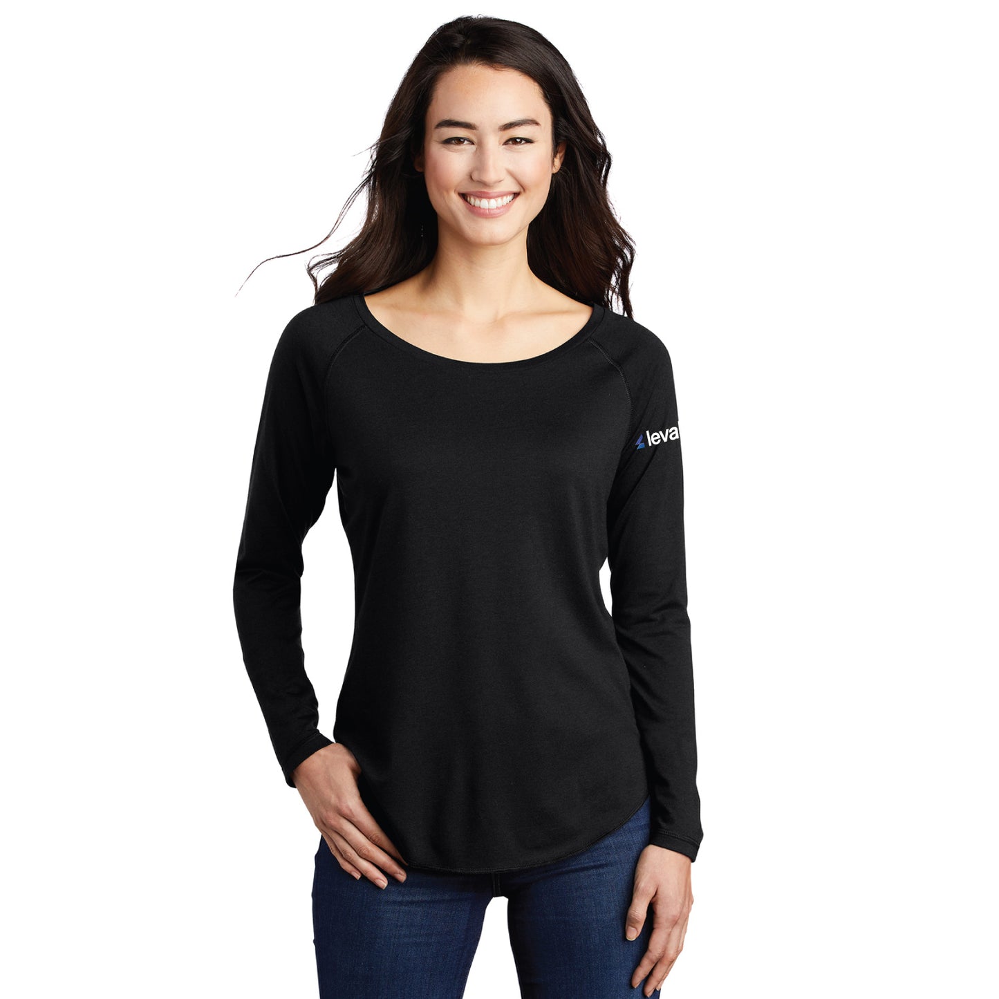 Ladies Long Sleeve Tri-Blend Shirt