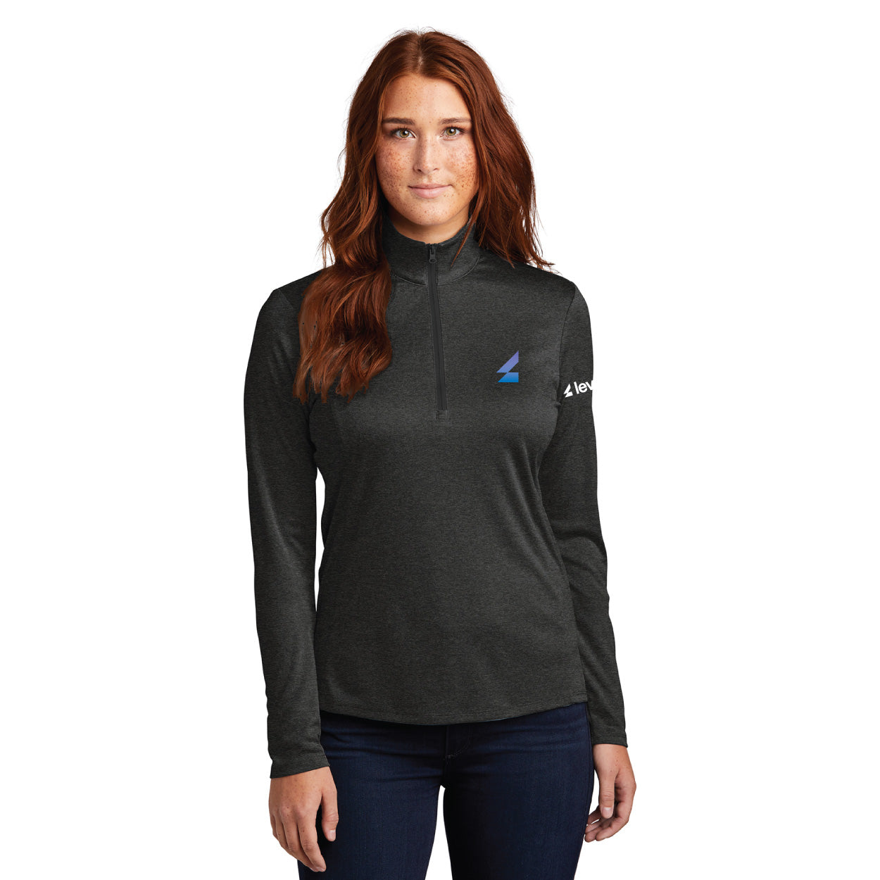 Ladies Performance 1/2-Zip Pullover