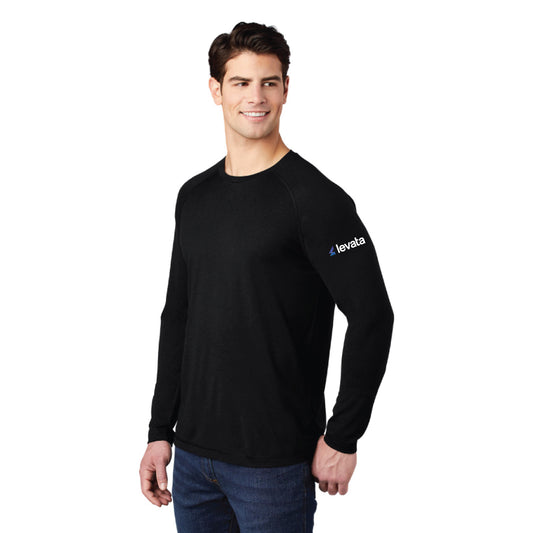 Mens Long Sleeve Tri-Blend Shirt